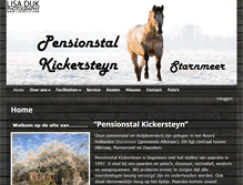 Tablet Screenshot of kickersteyn.nl